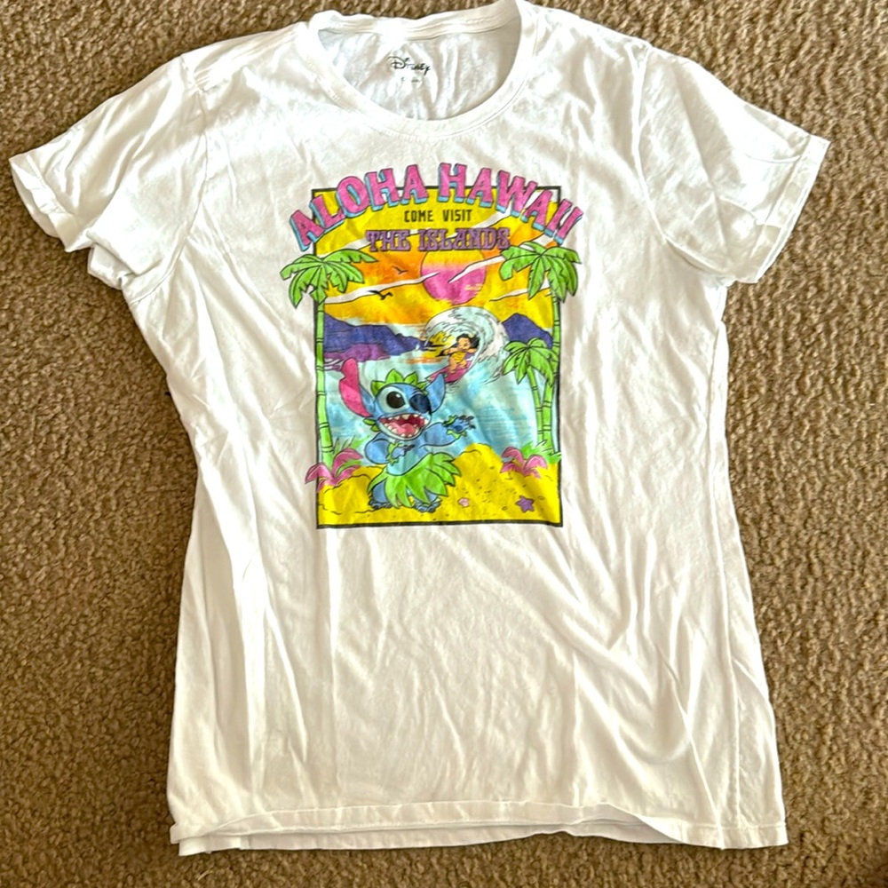 Disney, size small white tshirt